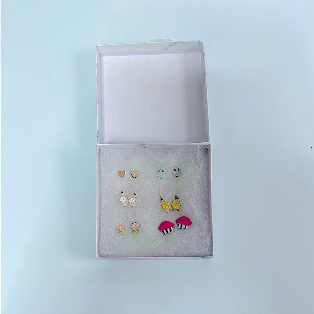 Cute Assorted Stud Earrings Set